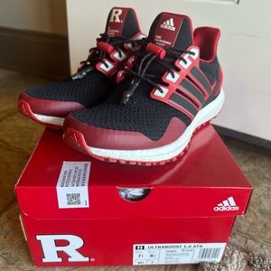 Adidas UltraBoost Rutgers edition. Worn 3 times.